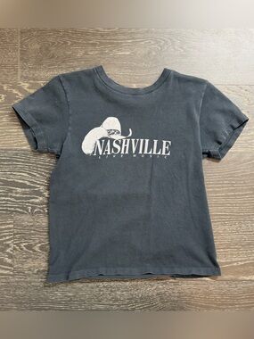 Nashville Black Graphic T-Shirt
